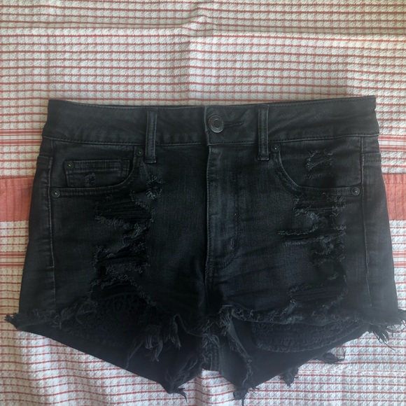 AEO Hi Rise Shortie Shorts - Picture 6 of 7